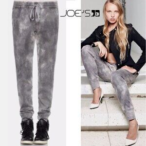 Joe’s Jeans Off Duty Groove Slim Jogger Mid Rise Stretch Pant Distressed Cobra S